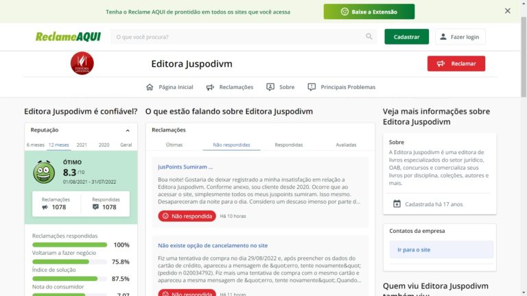 Editora Juspodivm é Confiável Confira Tudo Sobre A Loja Agora Cupom