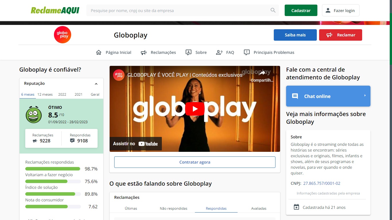 Globo Play é Confiável Descubra A Verdade Sobre A Empresa Agora Cupom 2143