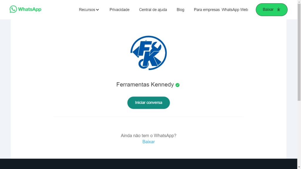 WhatsApp Ferramentas Kennedy