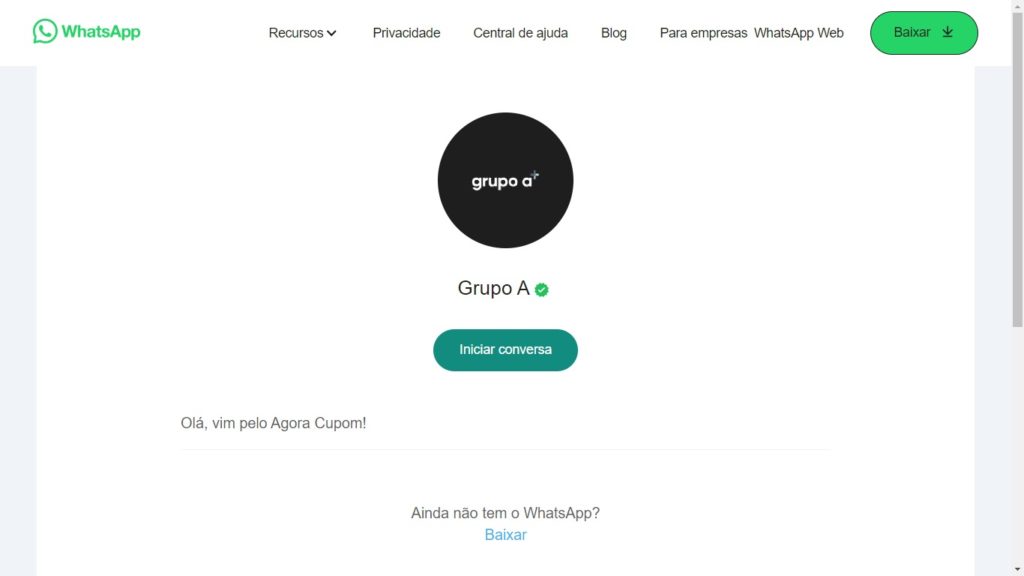 WhatsApp Grupo A