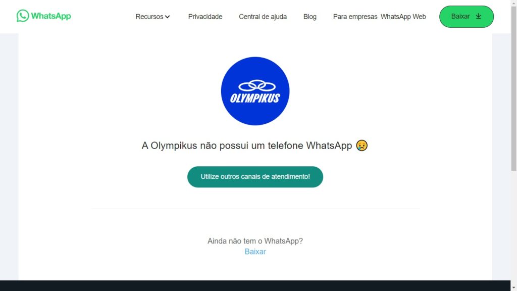 WhatsApp Olympikus