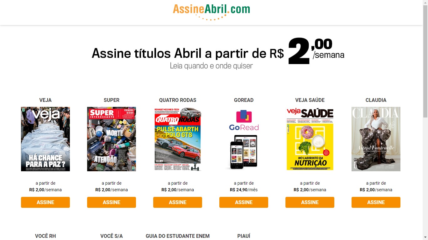 Assine Abril é Confiável Descubra A Verdade Sobre A Empresa Agora Cupom 6258